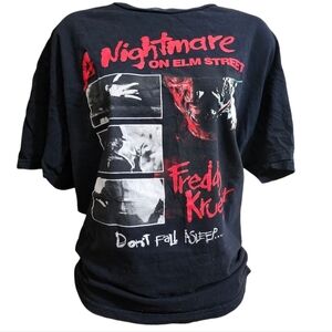 A Nightmare On Elm Street Freddy Krueger "Don't Fall Asleep" Graphic T-shirt